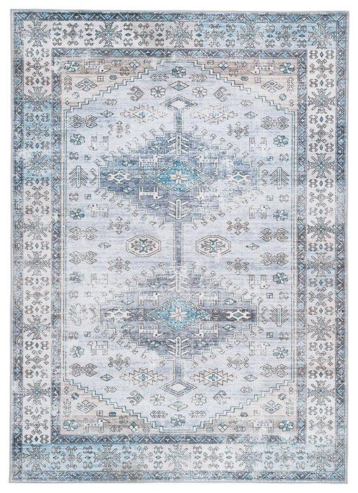 Hebruns 5' x 7' Rug - Premium Rug from Ashley Furniture - Just $92.13! Shop now at Furniture Wholesale Plus  We are the best furniture store in Nashville, Hendersonville, Goodlettsville, Madison, Antioch, Mount Juliet, Lebanon, Gallatin, Springfield, Murfreesboro, Franklin, Brentwood