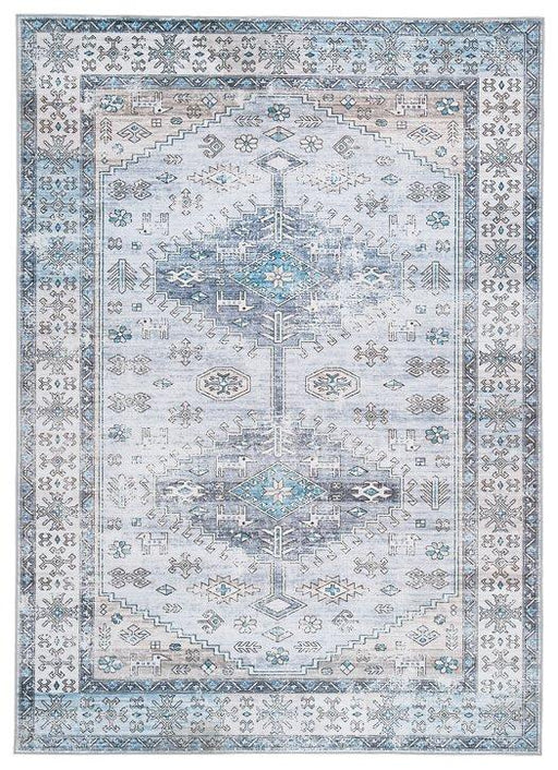 Hebruns 5' x 7' Rug - Premium Rug from Ashley Furniture - Just $92.13! Shop now at Furniture Wholesale Plus  We are the best furniture store in Nashville, Hendersonville, Goodlettsville, Madison, Antioch, Mount Juliet, Lebanon, Gallatin, Springfield, Murfreesboro, Franklin, Brentwood