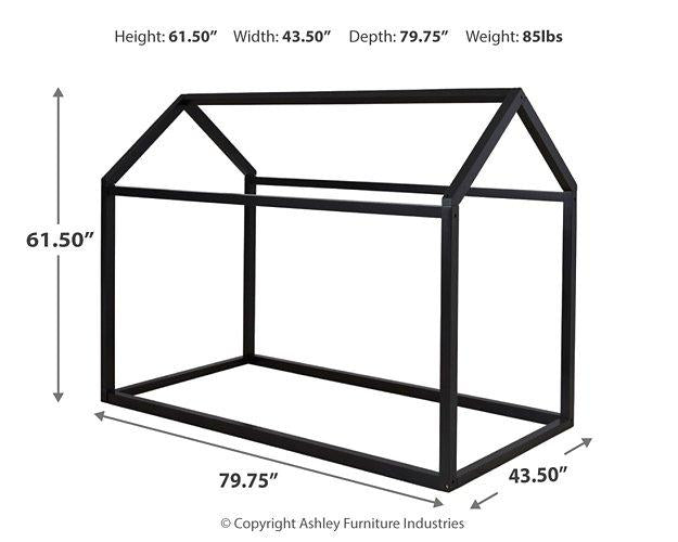 Flannibrook House Bed Frame - Premium Bed from Ashley Furniture - Just $215.20! Shop now at Furniture Wholesale Plus  We are the best furniture store in Nashville, Hendersonville, Goodlettsville, Madison, Antioch, Mount Juliet, Lebanon, Gallatin, Springfield, Murfreesboro, Franklin, Brentwood