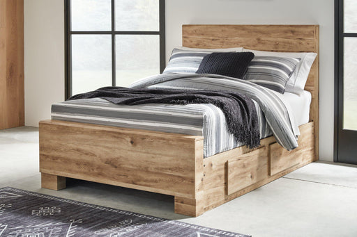 Hyanna Bed with 1 Side Storage - Premium Bed from Ashley Furniture - Just $494.75! Shop now at Furniture Wholesale Plus  We are the best furniture store in Nashville, Hendersonville, Goodlettsville, Madison, Antioch, Mount Juliet, Lebanon, Gallatin, Springfield, Murfreesboro, Franklin, Brentwood