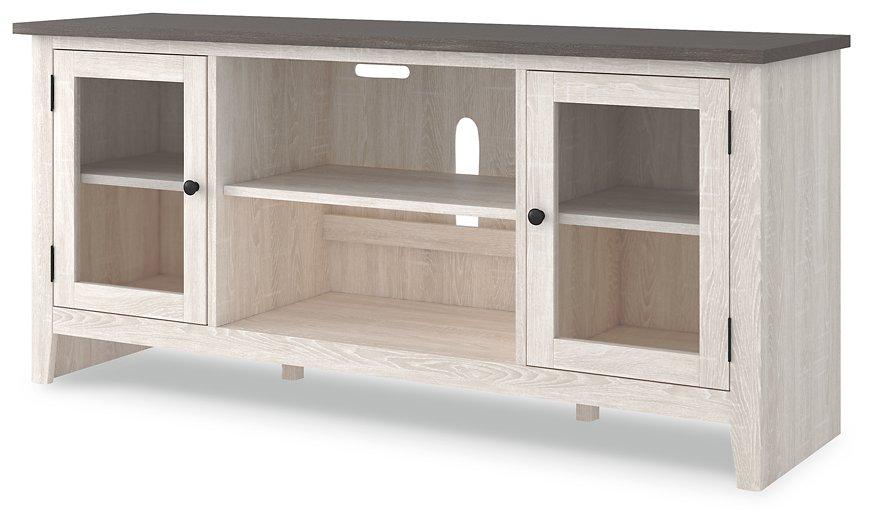 Dorrinson 60" TV Stand - Premium TV Stand from Ashley Furniture - Just $285.47! Shop now at Furniture Wholesale Plus  We are the best furniture store in Nashville, Hendersonville, Goodlettsville, Madison, Antioch, Mount Juliet, Lebanon, Gallatin, Springfield, Murfreesboro, Franklin, Brentwood