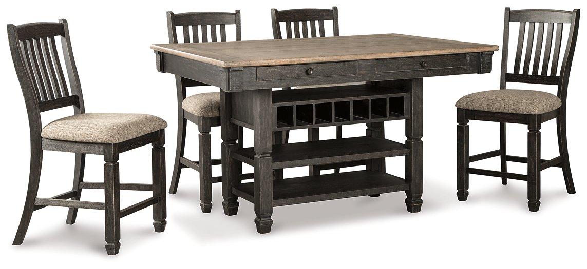 Tyler Creek Counter Height Dining Set - Premium Dining Room Set from Ashley Furniture - Just $1180.56! Shop now at Furniture Wholesale Plus  We are the best furniture store in Nashville, Hendersonville, Goodlettsville, Madison, Antioch, Mount Juliet, Lebanon, Gallatin, Springfield, Murfreesboro, Franklin, Brentwood