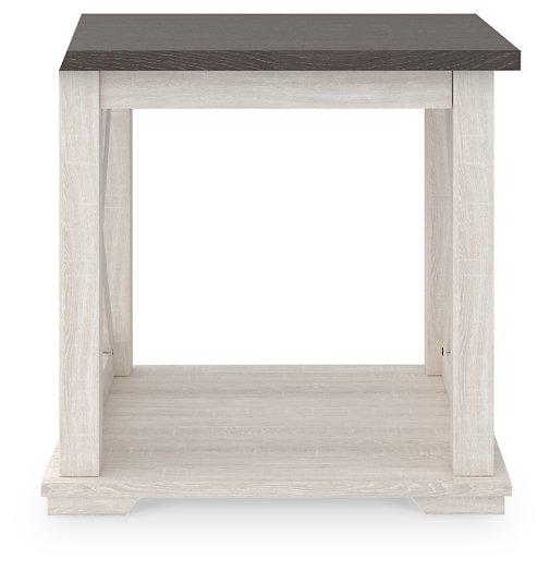 Dorrinson End Table - Premium End Table from Ashley Furniture - Just $134.39! Shop now at Furniture Wholesale Plus  We are the best furniture store in Nashville, Hendersonville, Goodlettsville, Madison, Antioch, Mount Juliet, Lebanon, Gallatin, Springfield, Murfreesboro, Franklin, Brentwood