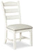 Valebeck Dining Chair - Premium Dining Chair from Ashley Furniture - Just $114.64! Shop now at Furniture Wholesale Plus  We are the best furniture store in Nashville, Hendersonville, Goodlettsville, Madison, Antioch, Mount Juliet, Lebanon, Gallatin, Springfield, Murfreesboro, Franklin, Brentwood