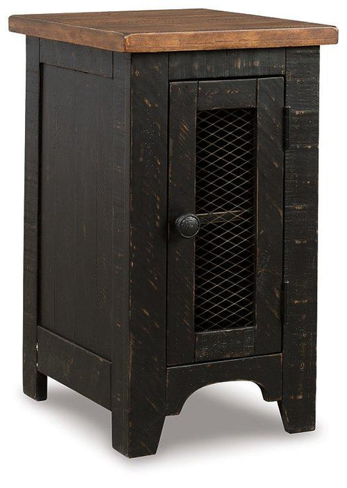 Valebeck Chairside End Table - Premium End Table from Ashley Furniture - Just $152.04! Shop now at Furniture Wholesale Plus  We are the best furniture store in Nashville, Hendersonville, Goodlettsville, Madison, Antioch, Mount Juliet, Lebanon, Gallatin, Springfield, Murfreesboro, Franklin, Brentwood