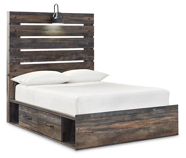 Drystan Bed with 2 Storage Drawers - Premium Bed from Ashley Furniture - Just $466.59! Shop now at Furniture Wholesale Plus  We are the best furniture store in Nashville, Hendersonville, Goodlettsville, Madison, Antioch, Mount Juliet, Lebanon, Gallatin, Springfield, Murfreesboro, Franklin, Brentwood