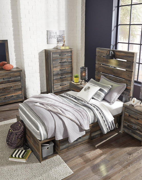 Drystan Bed with 2 Storage Drawers - Premium Bed from Ashley Furniture - Just $466.59! Shop now at Furniture Wholesale Plus  We are the best furniture store in Nashville, Hendersonville, Goodlettsville, Madison, Antioch, Mount Juliet, Lebanon, Gallatin, Springfield, Murfreesboro, Franklin, Brentwood