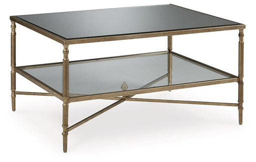 Cloverty Coffee Table - Premium Cocktail Table from Ashley Furniture - Just $226.19! Shop now at Furniture Wholesale Plus  We are the best furniture store in Nashville, Hendersonville, Goodlettsville, Madison, Antioch, Mount Juliet, Lebanon, Gallatin, Springfield, Murfreesboro, Franklin, Brentwood