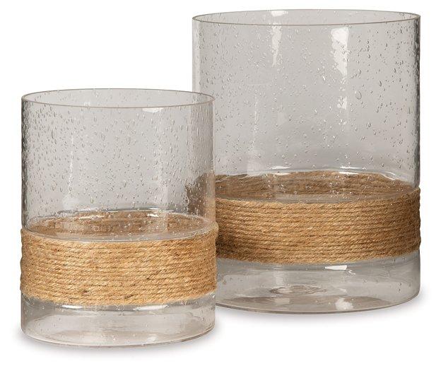 Eudocia Candle Holder (Set of 2) - Premium Candle Holder from Ashley Furniture - Just $53.18! Shop now at Furniture Wholesale Plus  We are the best furniture store in Nashville, Hendersonville, Goodlettsville, Madison, Antioch, Mount Juliet, Lebanon, Gallatin, Springfield, Murfreesboro, Franklin, Brentwood