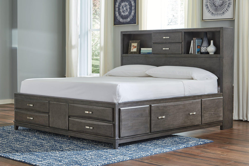 Caitbrook Storage Bed with 8 Drawers - Premium Bed from Ashley Furniture - Just $951.26! Shop now at Furniture Wholesale Plus  We are the best furniture store in Nashville, Hendersonville, Goodlettsville, Madison, Antioch, Mount Juliet, Lebanon, Gallatin, Springfield, Murfreesboro, Franklin, Brentwood