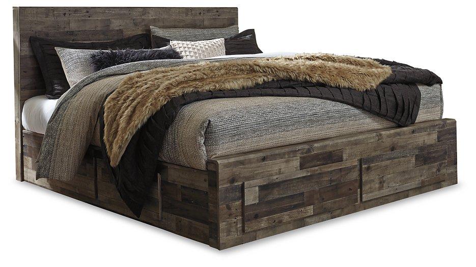 Derekson Bed with 4 Storage Drawers - Premium Bed from Ashley Furniture - Just $687.81! Shop now at Furniture Wholesale Plus  We are the best furniture store in Nashville, Hendersonville, Goodlettsville, Madison, Antioch, Mount Juliet, Lebanon, Gallatin, Springfield, Murfreesboro, Franklin, Brentwood