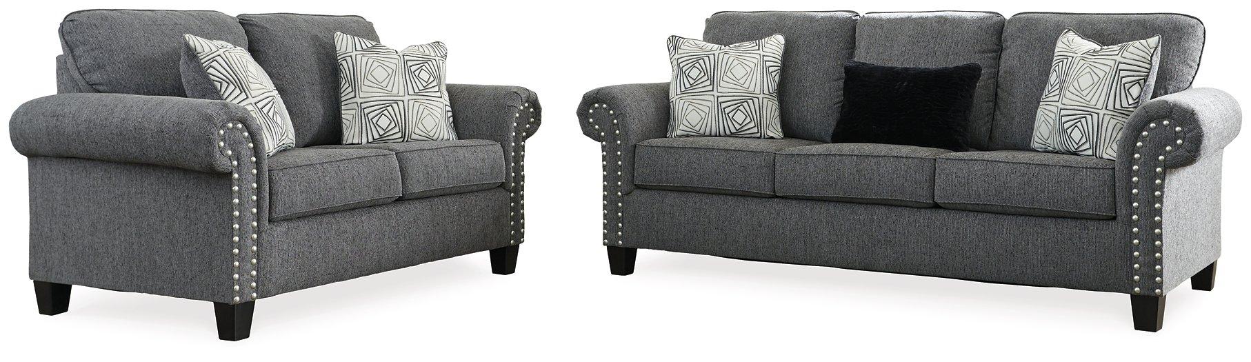 Agleno Living Room Set - Premium Living Room Set from Ashley Furniture - Just $712.57! Shop now at Furniture Wholesale Plus  We are the best furniture store in Nashville, Hendersonville, Goodlettsville, Madison, Antioch, Mount Juliet, Lebanon, Gallatin, Springfield, Murfreesboro, Franklin, Brentwood