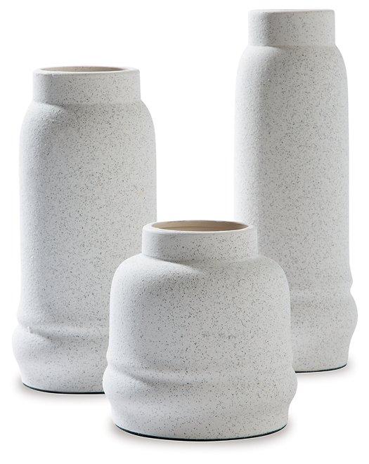 Jayden Vase (Set of 3) - Premium Vase from Ashley Furniture - Just $53.18! Shop now at Furniture Wholesale Plus  We are the best furniture store in Nashville, Hendersonville, Goodlettsville, Madison, Antioch, Mount Juliet, Lebanon, Gallatin, Springfield, Murfreesboro, Franklin, Brentwood