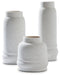 Jayden Vase (Set of 3) - Premium Vase from Ashley Furniture - Just $53.18! Shop now at Furniture Wholesale Plus  We are the best furniture store in Nashville, Hendersonville, Goodlettsville, Madison, Antioch, Mount Juliet, Lebanon, Gallatin, Springfield, Murfreesboro, Franklin, Brentwood