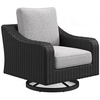 Beachcroft Outdoor Swivel Lounge with Cushion - Premium Outdoor Seating from Ashley Furniture - Just $667.79! Shop now at Furniture Wholesale Plus  We are the best furniture store in Nashville, Hendersonville, Goodlettsville, Madison, Antioch, Mount Juliet, Lebanon, Gallatin, Springfield, Murfreesboro, Franklin, Brentwood