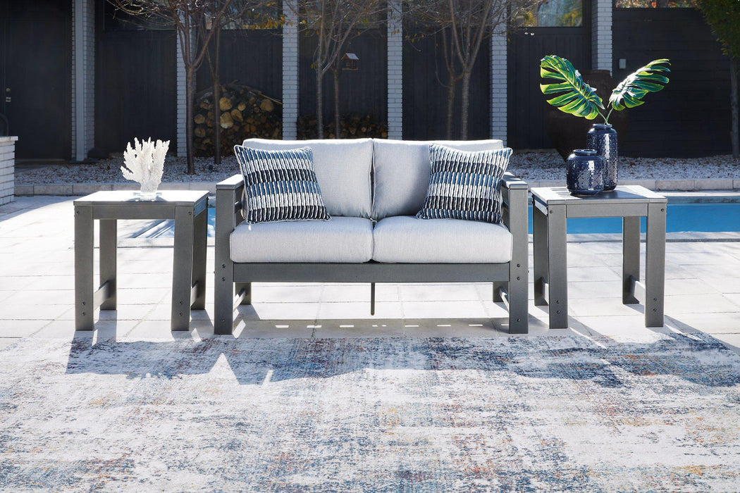 Amora Outdoor Seating Set - Premium Outdoor Table Set from Ashley Furniture - Just $795.59! Shop now at Furniture Wholesale Plus  We are the best furniture store in Nashville, Hendersonville, Goodlettsville, Madison, Antioch, Mount Juliet, Lebanon, Gallatin, Springfield, Murfreesboro, Franklin, Brentwood