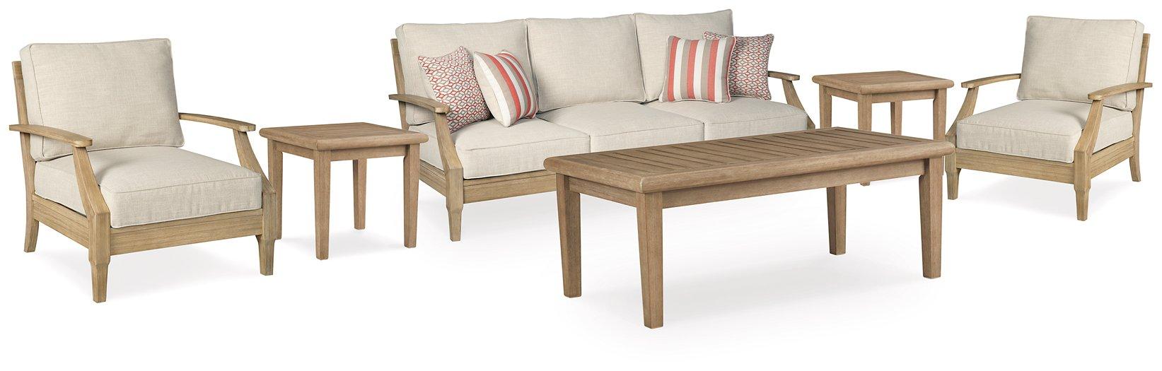 Clare View Outdoor Seating Set - Premium Outdoor Seating Set from Ashley Furniture - Just $1290.38! Shop now at Furniture Wholesale Plus  We are the best furniture store in Nashville, Hendersonville, Goodlettsville, Madison, Antioch, Mount Juliet, Lebanon, Gallatin, Springfield, Murfreesboro, Franklin, Brentwood