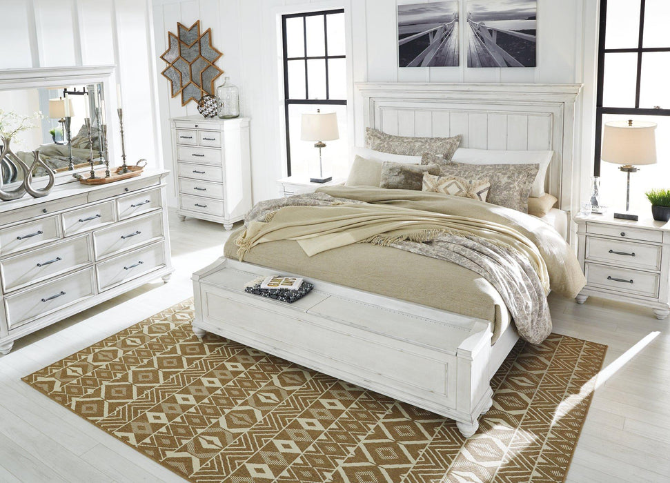 Kanwyn Bed with Storage Bench - Premium Bed from Ashley Furniture - Just $830.59! Shop now at Furniture Wholesale Plus  We are the best furniture store in Nashville, Hendersonville, Goodlettsville, Madison, Antioch, Mount Juliet, Lebanon, Gallatin, Springfield, Murfreesboro, Franklin, Brentwood