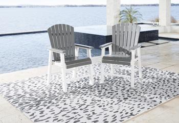 Transville Outdoor Dining Arm Chair (Set of 2) - Premium Outdoor Dining Chair from Ashley Furniture - Just $621.44! Shop now at Furniture Wholesale Plus  We are the best furniture store in Nashville, Hendersonville, Goodlettsville, Madison, Antioch, Mount Juliet, Lebanon, Gallatin, Springfield, Murfreesboro, Franklin, Brentwood