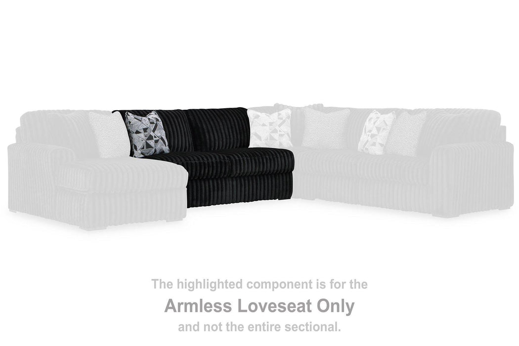 Midnight-Madness Sectional with Chaise - Premium Sectional from Ashley Furniture - Just $1572.08! Shop now at Furniture Wholesale Plus  We are the best furniture store in Nashville, Hendersonville, Goodlettsville, Madison, Antioch, Mount Juliet, Lebanon, Gallatin, Springfield, Murfreesboro, Franklin, Brentwood