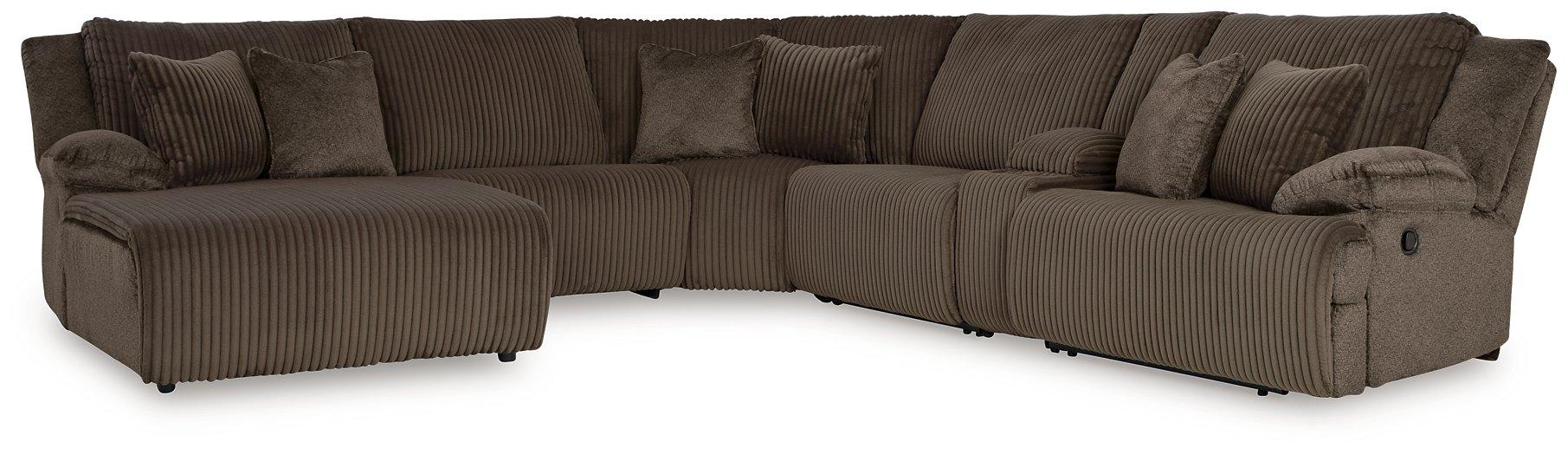 Top Tier Reclining Sectional with Chaise - Premium Sectional from Ashley Furniture - Just $2469.58! Shop now at Furniture Wholesale Plus  We are the best furniture store in Nashville, Hendersonville, Goodlettsville, Madison, Antioch, Mount Juliet, Lebanon, Gallatin, Springfield, Murfreesboro, Franklin, Brentwood