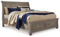 Lettner Bed with 2 Storage Drawers - Premium Bed from Ashley Furniture - Just $1013.61! Shop now at Furniture Wholesale Plus  We are the best furniture store in Nashville, Hendersonville, Goodlettsville, Madison, Antioch, Mount Juliet, Lebanon, Gallatin, Springfield, Murfreesboro, Franklin, Brentwood