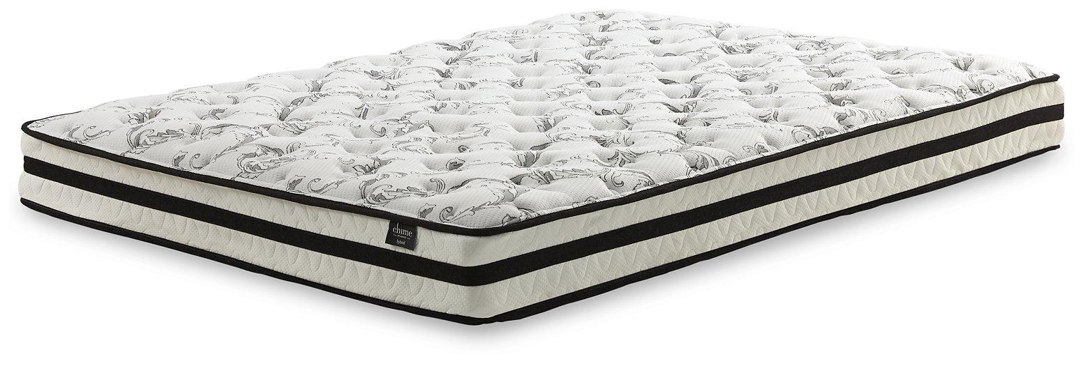 8 Inch Chime Innerspring Mattress Set - Premium Mattress Set from Ashley Furniture - Just $329.93! Shop now at Furniture Wholesale Plus  We are the best furniture store in Nashville, Hendersonville, Goodlettsville, Madison, Antioch, Mount Juliet, Lebanon, Gallatin, Springfield, Murfreesboro, Franklin, Brentwood