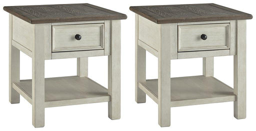 Bolanburg End Table Set - Premium Table Set from Ashley Furniture - Just $325.27! Shop now at Furniture Wholesale Plus  We are the best furniture store in Nashville, Hendersonville, Goodlettsville, Madison, Antioch, Mount Juliet, Lebanon, Gallatin, Springfield, Murfreesboro, Franklin, Brentwood