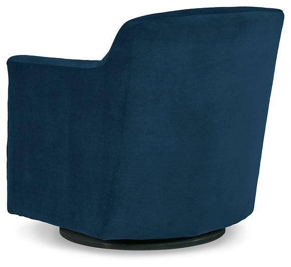 Bradney Swivel Accent Chair - Premium Accent Chair from Ashley Furniture - Just $328.51! Shop now at Furniture Wholesale Plus  We are the best furniture store in Nashville, Hendersonville, Goodlettsville, Madison, Antioch, Mount Juliet, Lebanon, Gallatin, Springfield, Murfreesboro, Franklin, Brentwood