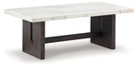 Burkhaus Coffee Table - Premium Cocktail Table from Ashley Furniture - Just $333.88! Shop now at Furniture Wholesale Plus  We are the best furniture store in Nashville, Hendersonville, Goodlettsville, Madison, Antioch, Mount Juliet, Lebanon, Gallatin, Springfield, Murfreesboro, Franklin, Brentwood