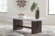 Burkhaus Coffee Table - Premium Cocktail Table from Ashley Furniture - Just $333.88! Shop now at Furniture Wholesale Plus  We are the best furniture store in Nashville, Hendersonville, Goodlettsville, Madison, Antioch, Mount Juliet, Lebanon, Gallatin, Springfield, Murfreesboro, Franklin, Brentwood