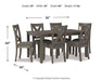 Caitbrook Dining Table and Chairs (Set of 7) - Premium Dining Table from Ashley Furniture - Just $663.66! Shop now at Furniture Wholesale Plus  We are the best furniture store in Nashville, Hendersonville, Goodlettsville, Madison, Antioch, Mount Juliet, Lebanon, Gallatin, Springfield, Murfreesboro, Franklin, Brentwood