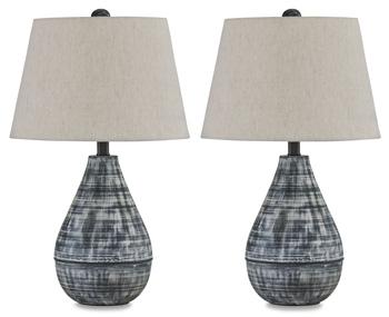 Erivell Table Lamp (Set of 2) - Premium Table Lamp Pair from Ashley Furniture - Just $116.73! Shop now at Furniture Wholesale Plus  We are the best furniture store in Nashville, Hendersonville, Goodlettsville, Madison, Antioch, Mount Juliet, Lebanon, Gallatin, Springfield, Murfreesboro, Franklin, Brentwood