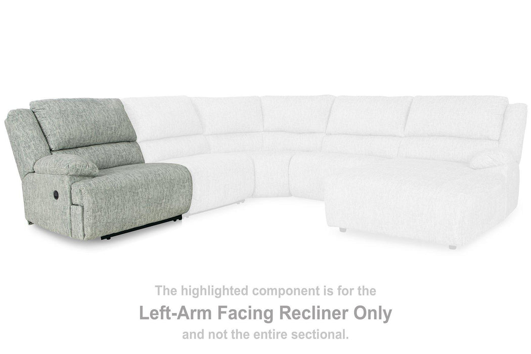 McClelland Reclining Sectional - Premium Sectional from Ashley Furniture - Just $1813.19! Shop now at Furniture Wholesale Plus  We are the best furniture store in Nashville, Hendersonville, Goodlettsville, Madison, Antioch, Mount Juliet, Lebanon, Gallatin, Springfield, Murfreesboro, Franklin, Brentwood