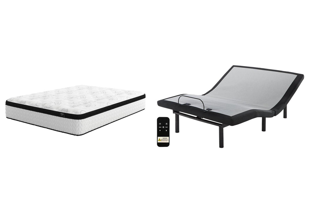 Chime 12 Inch Hybrid Mattress Set - Premium Mattress Set from Ashley Furniture - Just $716.10! Shop now at Furniture Wholesale Plus  We are the best furniture store in Nashville, Hendersonville, Goodlettsville, Madison, Antioch, Mount Juliet, Lebanon, Gallatin, Springfield, Murfreesboro, Franklin, Brentwood