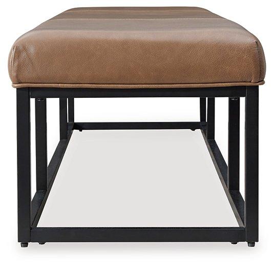 Joston Accent Bench - Premium Bench from Ashley Furniture - Just $370.95! Shop now at Furniture Wholesale Plus  We are the best furniture store in Nashville, Hendersonville, Goodlettsville, Madison, Antioch, Mount Juliet, Lebanon, Gallatin, Springfield, Murfreesboro, Franklin, Brentwood