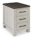 Darborn Chairside End Table - Premium End Table from Ashley Furniture - Just $226.19! Shop now at Furniture Wholesale Plus  We are the best furniture store in Nashville, Hendersonville, Goodlettsville, Madison, Antioch, Mount Juliet, Lebanon, Gallatin, Springfield, Murfreesboro, Franklin, Brentwood