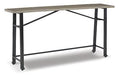 Lesterton Long Counter Table - Premium Counter Height Table from Ashley Furniture - Just $134.75! Shop now at Furniture Wholesale Plus  We are the best furniture store in Nashville, Hendersonville, Goodlettsville, Madison, Antioch, Mount Juliet, Lebanon, Gallatin, Springfield, Murfreesboro, Franklin, Brentwood