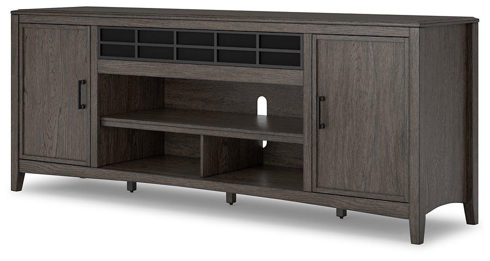 Montillan 84" TV Stand - Premium TV Stand from Ashley Furniture - Just $621.44! Shop now at Furniture Wholesale Plus  We are the best furniture store in Nashville, Hendersonville, Goodlettsville, Madison, Antioch, Mount Juliet, Lebanon, Gallatin, Springfield, Murfreesboro, Franklin, Brentwood