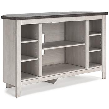 Dorrinson Corner TV Stand - Premium TV Stand from Ashley Furniture - Just $156.59! Shop now at Furniture Wholesale Plus  We are the best furniture store in Nashville, Hendersonville, Goodlettsville, Madison, Antioch, Mount Juliet, Lebanon, Gallatin, Springfield, Murfreesboro, Franklin, Brentwood