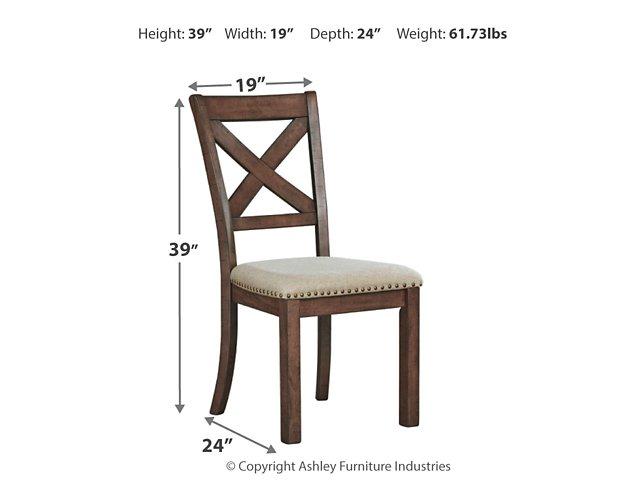 Moriville Dining Chair - Premium Dining Chair from Ashley Furniture - Just $104.58! Shop now at Furniture Wholesale Plus  We are the best furniture store in Nashville, Hendersonville, Goodlettsville, Madison, Antioch, Mount Juliet, Lebanon, Gallatin, Springfield, Murfreesboro, Franklin, Brentwood