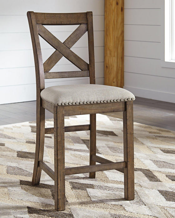 Moriville Counter Height Bar Stool - Premium Barstool from Ashley Furniture - Just $114.64! Shop now at Furniture Wholesale Plus  We are the best furniture store in Nashville, Hendersonville, Goodlettsville, Madison, Antioch, Mount Juliet, Lebanon, Gallatin, Springfield, Murfreesboro, Franklin, Brentwood