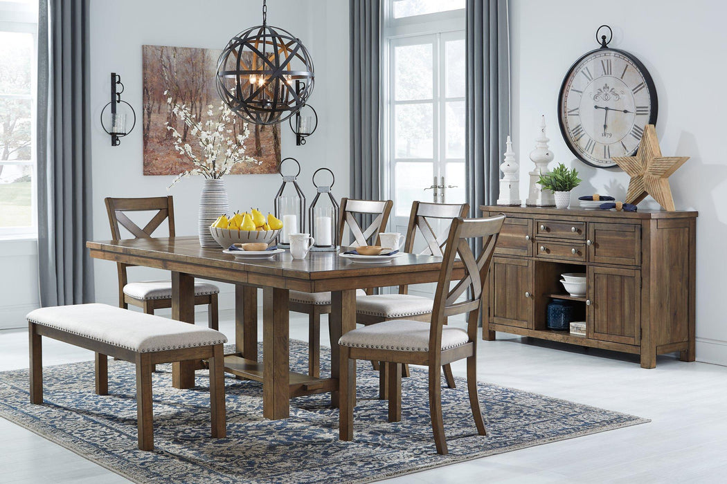 Moriville Dining Room Set - Premium Dining Room Set from Ashley Furniture - Just $1039.75! Shop now at Furniture Wholesale Plus  We are the best furniture store in Nashville, Hendersonville, Goodlettsville, Madison, Antioch, Mount Juliet, Lebanon, Gallatin, Springfield, Murfreesboro, Franklin, Brentwood