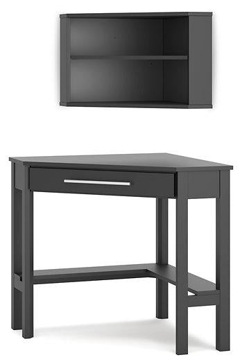 Otaska Home Office Corner Desk with Bookcase - Premium Desk from Ashley Furniture - Just $311.42! Shop now at Furniture Wholesale Plus  We are the best furniture store in Nashville, Hendersonville, Goodlettsville, Madison, Antioch, Mount Juliet, Lebanon, Gallatin, Springfield, Murfreesboro, Franklin, Brentwood