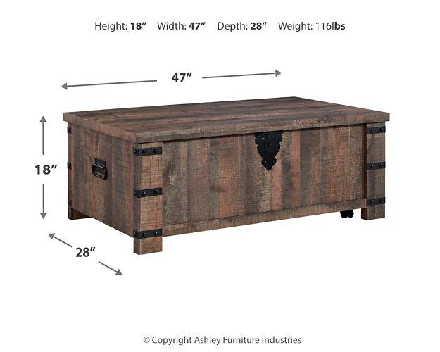 Hollum Lift-Top Coffee Table - Premium Cocktail Table Lift from Ashley Furniture - Just $403.62! Shop now at Furniture Wholesale Plus  We are the best furniture store in Nashville, Hendersonville, Goodlettsville, Madison, Antioch, Mount Juliet, Lebanon, Gallatin, Springfield, Murfreesboro, Franklin, Brentwood