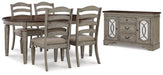 Lodenbay Dining Room Set - Premium Dining Room Set from Ashley Furniture - Just $1077.99! Shop now at Furniture Wholesale Plus  We are the best furniture store in Nashville, Hendersonville, Goodlettsville, Madison, Antioch, Mount Juliet, Lebanon, Gallatin, Springfield, Murfreesboro, Franklin, Brentwood