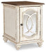 Realyn Chairside End Table - Premium End Table from Ashley Furniture - Just $206.77! Shop now at Furniture Wholesale Plus  We are the best furniture store in Nashville, Hendersonville, Goodlettsville, Madison, Antioch, Mount Juliet, Lebanon, Gallatin, Springfield, Murfreesboro, Franklin, Brentwood