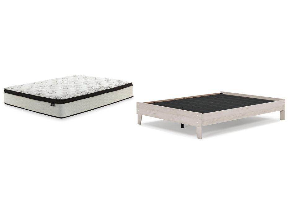 Socalle Bed and Mattress Set - Premium Mattress Set from Ashley Furniture - Just $351.57! Shop now at Furniture Wholesale Plus  We are the best furniture store in Nashville, Hendersonville, Goodlettsville, Madison, Antioch, Mount Juliet, Lebanon, Gallatin, Springfield, Murfreesboro, Franklin, Brentwood