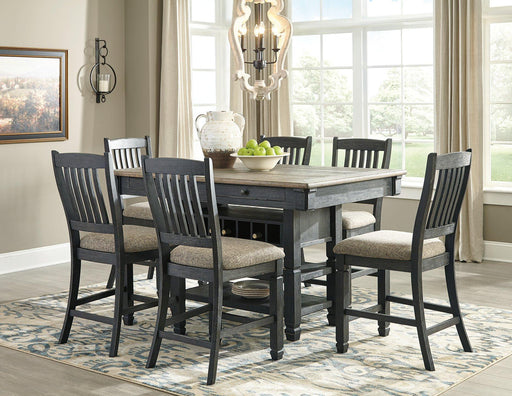 Tyler Creek Counter Height Dining Set - Premium Dining Room Set from Ashley Furniture - Just $1180.56! Shop now at Furniture Wholesale Plus  We are the best furniture store in Nashville, Hendersonville, Goodlettsville, Madison, Antioch, Mount Juliet, Lebanon, Gallatin, Springfield, Murfreesboro, Franklin, Brentwood