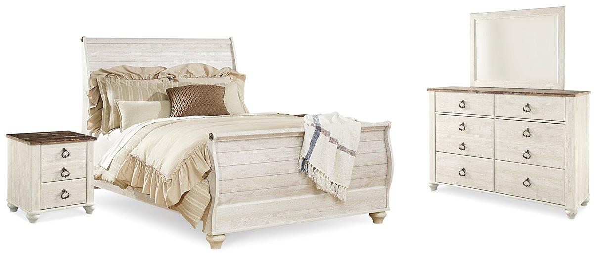 Willowton Bedroom Set - Premium Bedroom Set from Ashley Furniture - Just $478.66! Shop now at Furniture Wholesale Plus  We are the best furniture store in Nashville, Hendersonville, Goodlettsville, Madison, Antioch, Mount Juliet, Lebanon, Gallatin, Springfield, Murfreesboro, Franklin, Brentwood